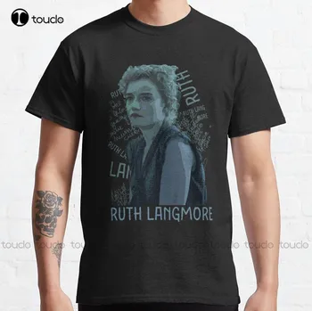 Ruth Langmore Klasik T-Shirt Erkek Gömlek Casual Yüksek Kalite Sevimli Zarif Güzel Kawaii Karikatür Tatlı Harajuku Pamuk Tee Gömlek