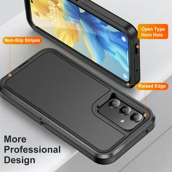 Samsung A54 5G A 14 54 Anti-Parmak İzi Mat samsung kılıfı Galaxy A54 A14 Kaymaz cep telefonu Kapakları