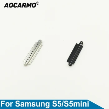 Samsung Galaxy S5 Mini / S5 için Aocarmo kulaklık kapağı kulak hoparlör Mesh toz Net üst ızgara