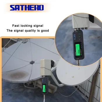 Sathero SH-100HD DVB-S2 Yüksek Çözünürlüklü dijital Uydu Bulucu Taşınabilir uydu bulucu metre ücretsiz sat programları
