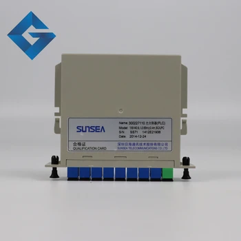 SUNSEA SC UPC Fiber splitter kutusu 1x8 Kutu Kaset Kartı PLC splitter Modülü SC Konektörü