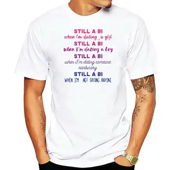 Tasarımlar Biseksüel-Hala Bir Bi T Gömlek Erkekler Spor Boy S-5xl Kıyafet Kadın Tişörtleri Tee Tops
