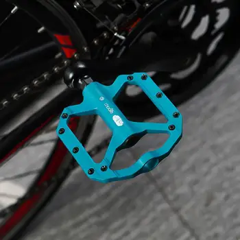 Uzun Hizmet Ömrü 1 Çift Yararlı Evrensel Bisiklet pedalları 5 Renkler Bisiklet Platformu Pedallar kaymaz Bisiklet için