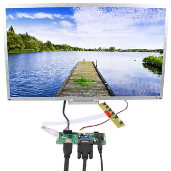 VGA LCD Denetleyici Kurulu İle 18.5 inç M185BGE-L22 1366x768 LCD Ekran