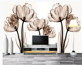 wellyu Özel büyük duvar resimleri moda ev dekorasyon modern minimalist zarif çiçek çiçek arka plan duvar kağıdı