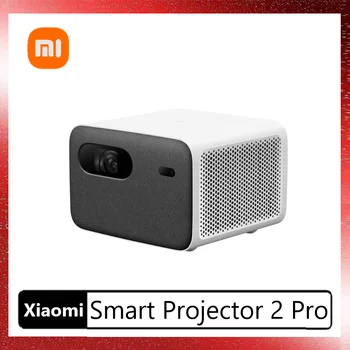 Xiaomi Akıllı Projektör 2 Pro 1300 ANSI Lümen zoom objektifi Yan Projeksiyon Dört Yönlü Keystone Düzeltme Otomatik Odaklama