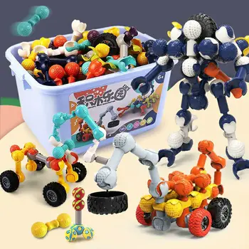 Yeni büyük parçacık iskelet yapı blok oyuncaklar çocuk zeka gelişimi yapı blok oyuncaklar bebek eğitici oyuncaklar