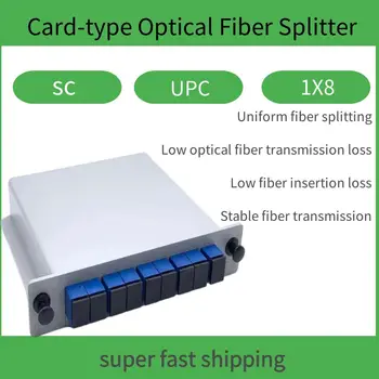 Yüksek Kaliteli SC UPC 1X8 PLC Fiber Optik Bölücü Kutusu