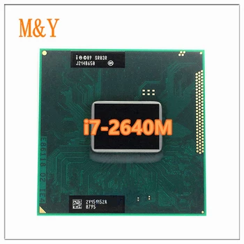 Çekirdek i7 - 2640M Dizüstü işlemci Soketi G2 rPGA988B dizüstü işlemci %100 % düzgün çalışıyor İ7 2640M