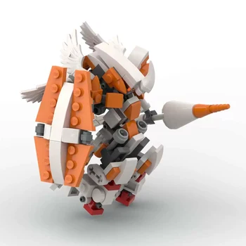Çocuklar oyuncak yapı Taşları Aksiyon Figürü Blokları Mecha Dış İskelet Savaşçı Modeli çocuk Oyuncak Anime Asker Araya Tuğla Robot