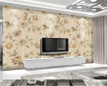 Özel duvar kağıdı retro Avrupa moda desen lüks oturma odası yatak odası TV arka plan duvar ev duvar papier peint behang